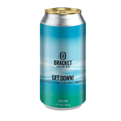 Bracket Get Down DDH Hazy IPA 440ml Can