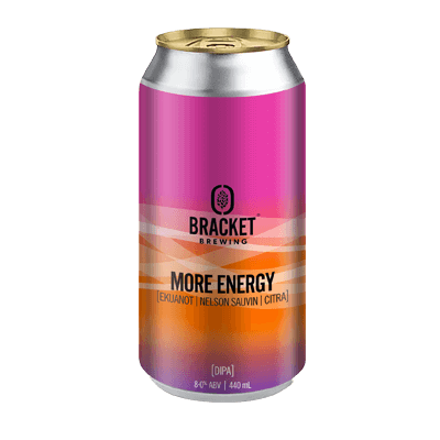 Bracket More Energy Hazy DIPA 440ml Can