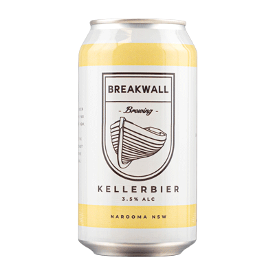Breakwall Kellerbier 375ml Can