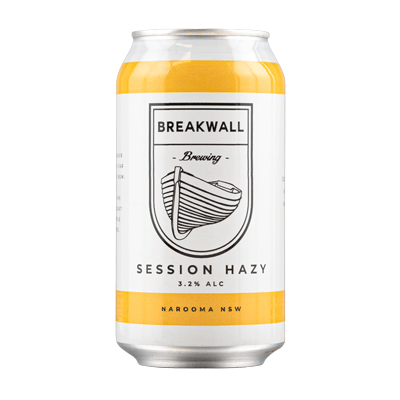 Breakwall Session Hazy Pale Ale 375ml Can