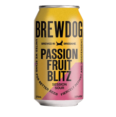 BrewDog Passionfruit Blitz Session Sour Ale 375ml Can