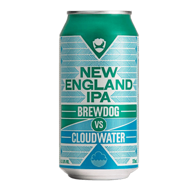 BrewDog VS Cloudwater New England IPA 375ml Can