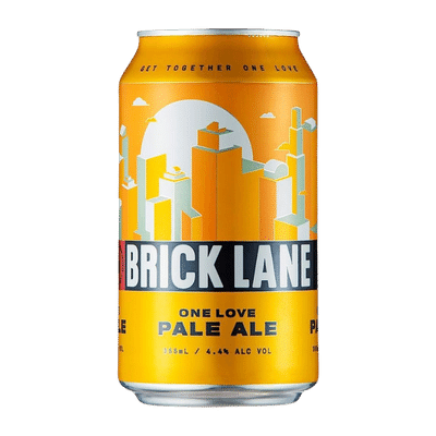 Brick Lane One Love Pale Ale 355ml Can - Case of 24