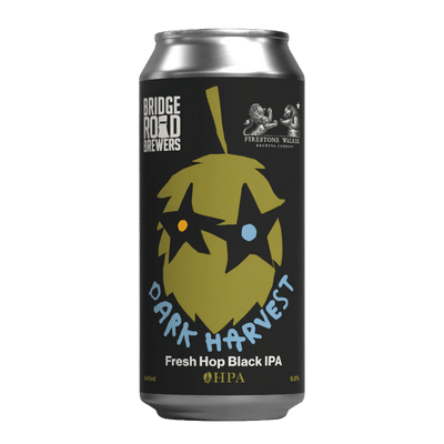 Bridge Road x Firestone Walker Dark Harvest Fresh Hop Black IPA 440ml Can