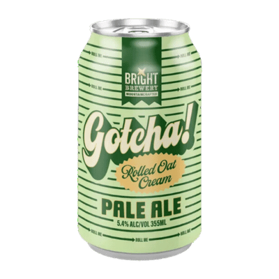 Bright Gotcha! Rolled Oat Cream Pale Ale 355ml Can