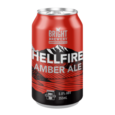 Bright Hellfire Amber Ale 355ml Can
