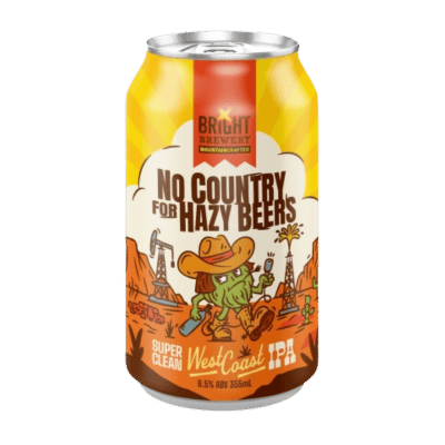 Bright No Country For Hazy Beers WC IPA 355ml Can