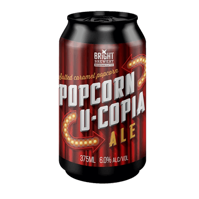 Bright Popcornucopia Salted Caramel Popcorn Ale