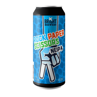 Bright Rock Paper Scissors NEIPA