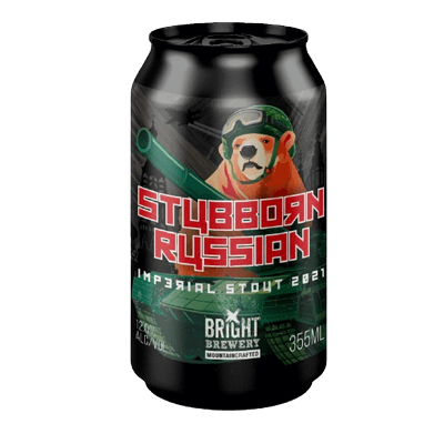 Bright Stubborn Russian Imperial Stout 2021 355ml Can