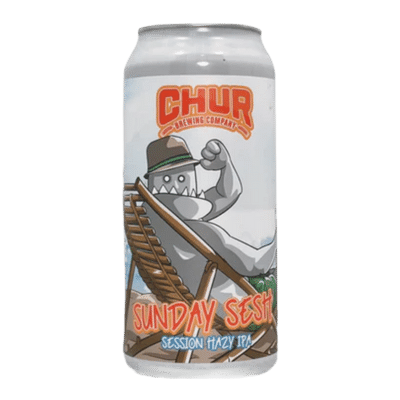 Chur Sunday Sesh Session Hazy IPA 440ml Can