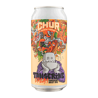 Chur Tangerine Dream Tangerine Brut IPA 440ml Can
