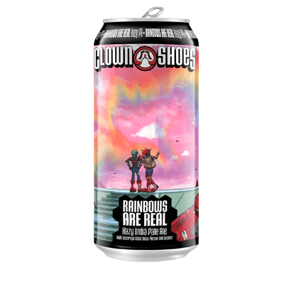 Clown Shoes Rainbows Are Real Hazy IPA