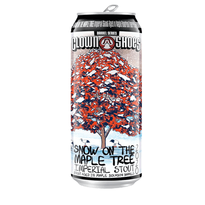 Clown Shoes Snow on the Maple Tree BA Stout