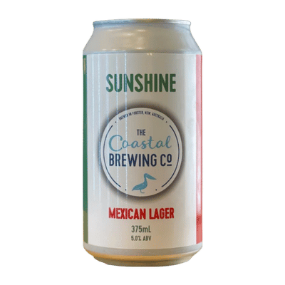 Coastal Sunshine Mexican Lager 375ml Can