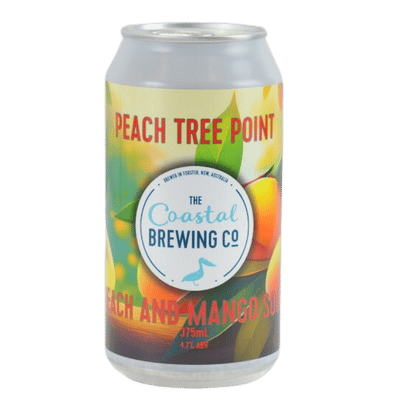 Coastal Peach Tree Point Peach & Mango Sour 375ml Can