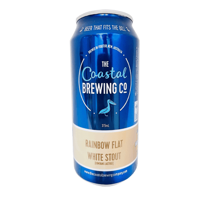 Coastal Rainbow Flat White Stout 375ml Can
