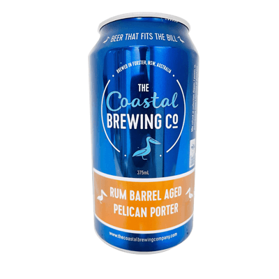 Coastal Rum Barrel Aged Pelican Baltic Porter 375ml Can