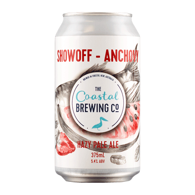Coastal Showoff Anchovy Hazy Pale Ale 375ml Can