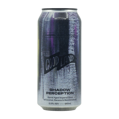 Good Land Shadow Perception BA Imperial Stout w/ Coconut, Banana & Marshmallow 440ml Can