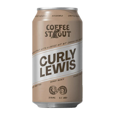 Curly Lewis Coffee Stout 375ml Can