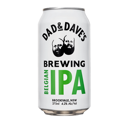 Dad and Dave's Belgian IPA 375ml Can