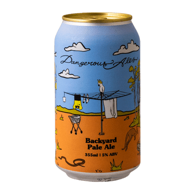 Dangerous Ales Backyard Pale Ale 355ml Can