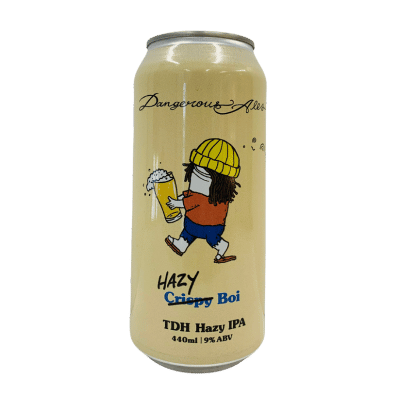 Dangerous Ales Hazy Boi TDH Hazy IIPA 440ml Can