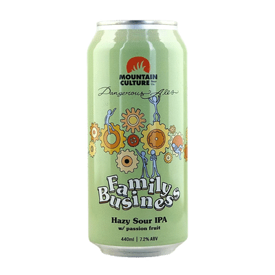 Dangerous Ales x Mountain Culture Family Business Hazy Sour IPA 440ml Can