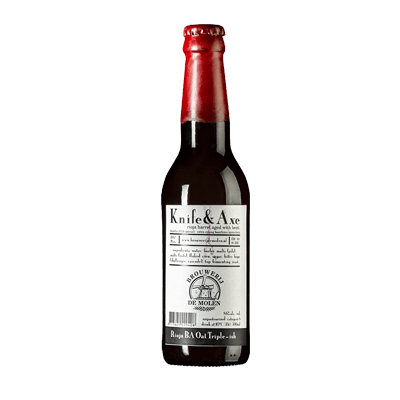 De Molen Knife & Axe Rioja Barrel Aged Tripel with Brett