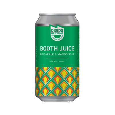 Deeds Booth Juice Pineapple & Mango Sour 375ml Can