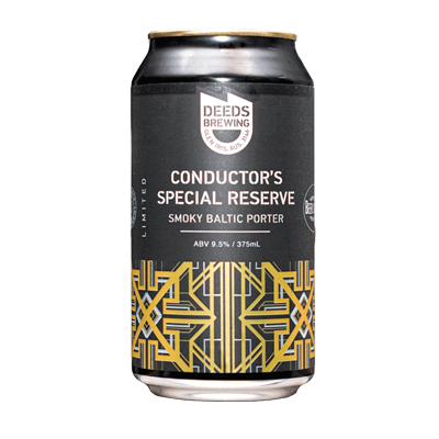 Deeds Conductor's Special Reserve Porter 375ml Can