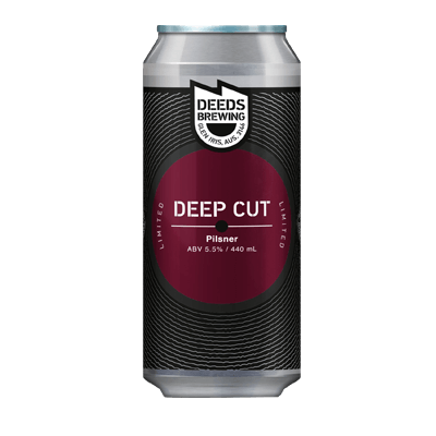 Deeds Deep Cut Pilsner 440ml Can