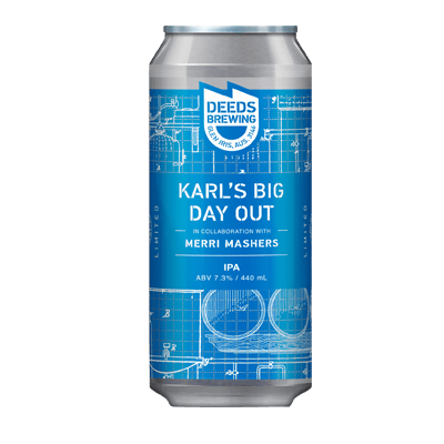 Deeds Karl's Big Day Out IPA 440ml Can