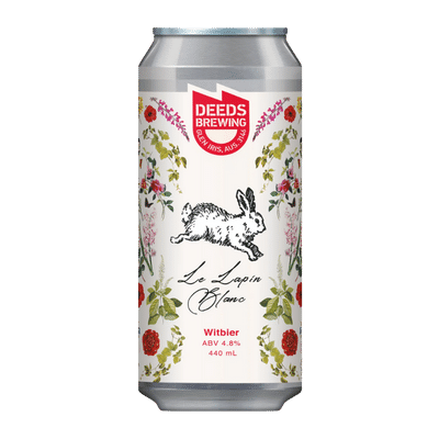 Deeds Le Lapin Blanc Witbier 440ml Can