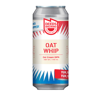 Deeds Oat Whip Oat Cream DIPA 440ml Can