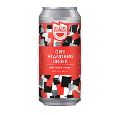 Deeds One Standard Drink DDH Pale Ale