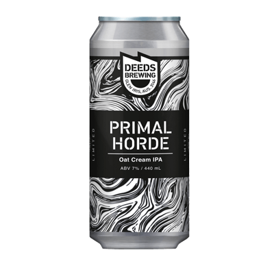 Deeds Primal Horde Oat Cream IPA
