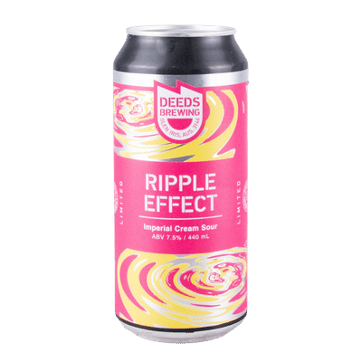 Deeds Ripple Effect Imperial Cream Sour 440ml Can