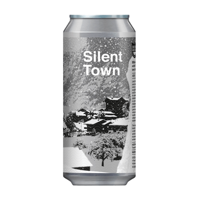 Deeds Silent Town BBA Imperial Stout with Toasted Almonds & Vanilla 440ml Can