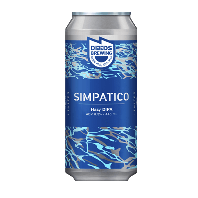 Deeds Simpatico Hazy DIPA 440ml Can