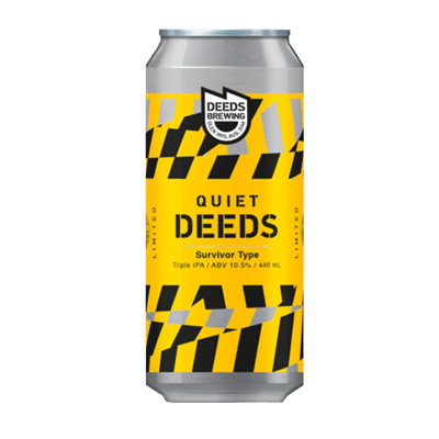 Deeds Survivor Type Hazy Triple IPA 500ml Can