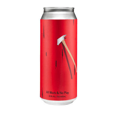 Deeds x Tall Boy And Moose All Work & No Play Hazy DIPA