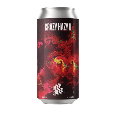 Deep Creek Crazy Hazy II Cherry Hazy IPA 440ml Can