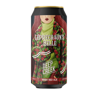 Deep Creek Leprechaun's Belle Irish Red Ale 440ml Can