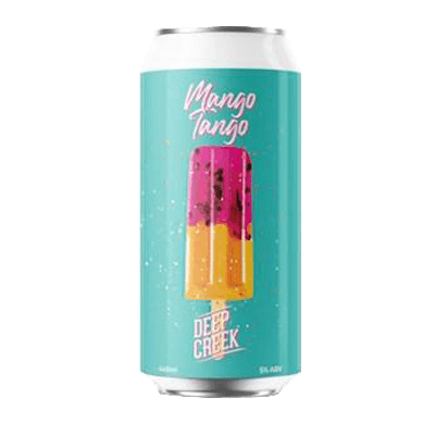 Deep Creek Mango Tango Mango Passionfruit Sour Ale 440ml Can