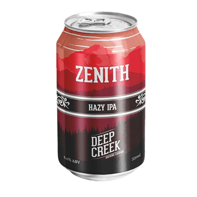 Deep Creek Zenith Hazy IPA 330ml Can