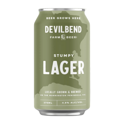 Devilbend Stumpy Lager 375ml Can