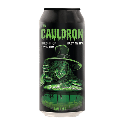 Double Vision The Cauldron Fresh Hop Hazy NZ IPA 440ml Can