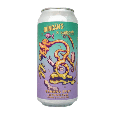 Duncan's Banana Split Ice Cream Sour 440ml Can
